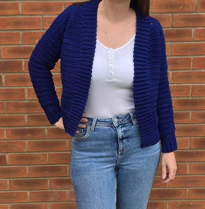 Hazel Cardigan Beginner Friendly – Free Pattern