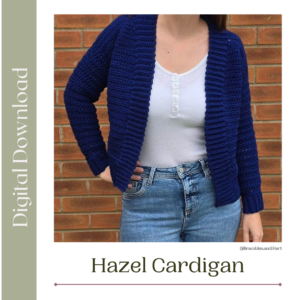 Hazel Cardigan Pattern - PDF Download
