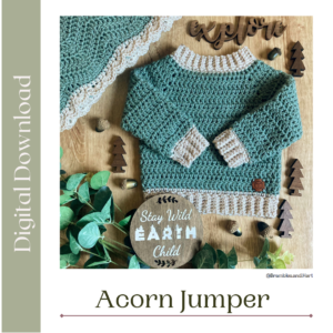 Acorn Jumper Pattern - PDF Download